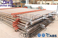 Industrial Super Heater Coil , Boiler Bank Tubes Well Arranged With Header On
